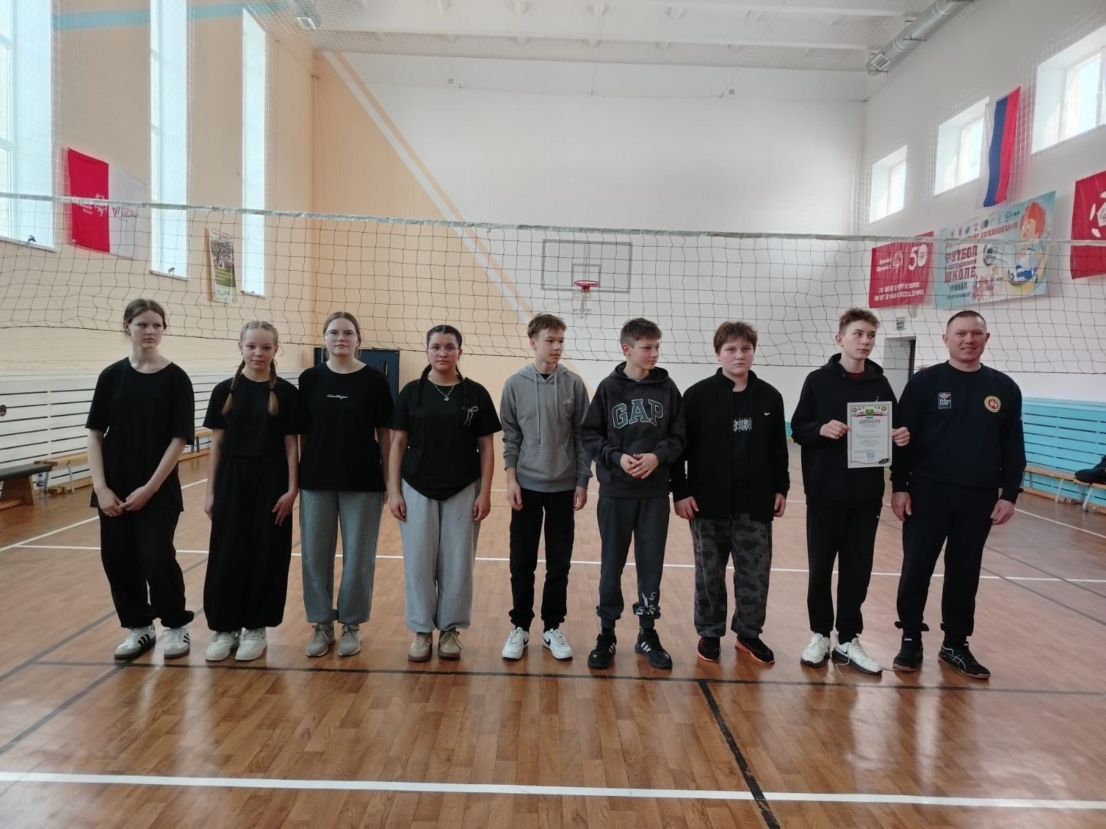 В Мамадышском районе прошли соревнования по пионерболу