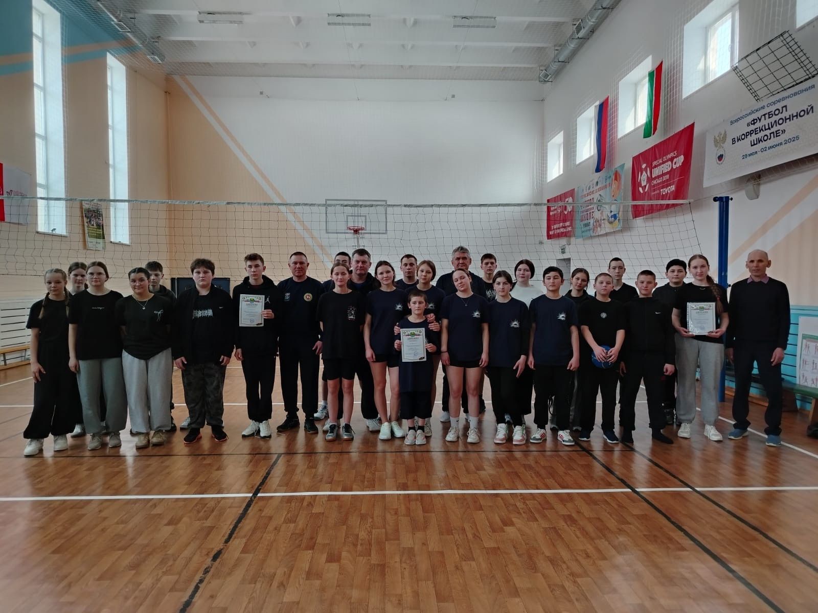 В Мамадышском районе прошли соревнования по пионерболу