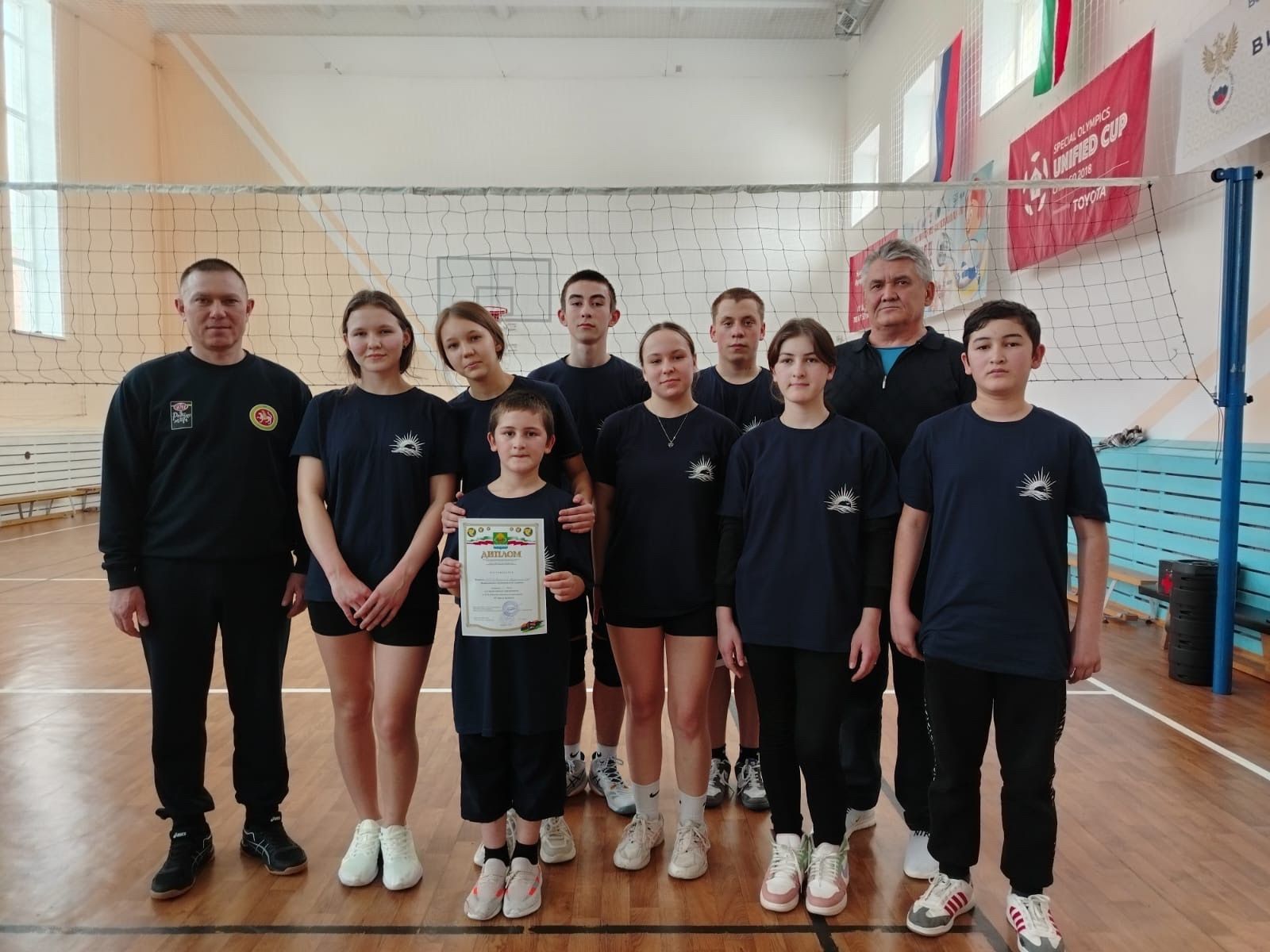 В Мамадышском районе прошли соревнования по пионерболу