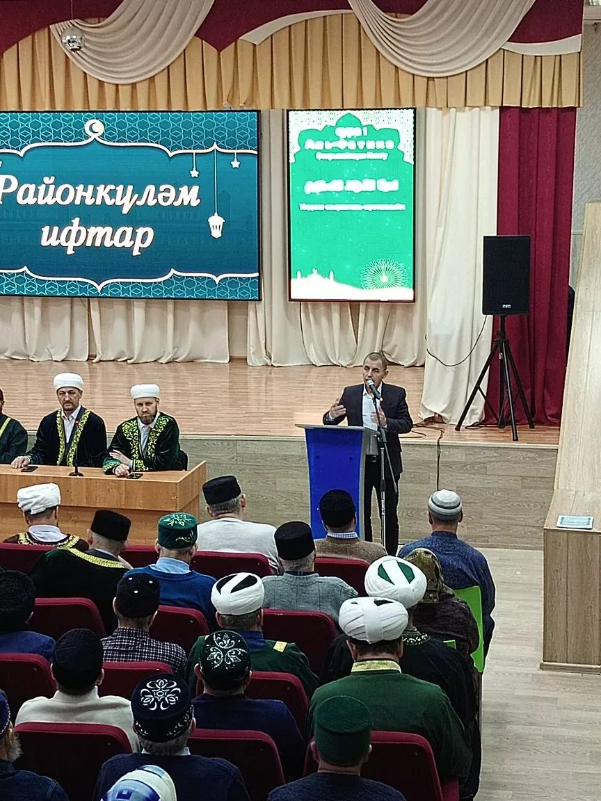 Мусульмане Мамадышского района собрались на районный ифтар