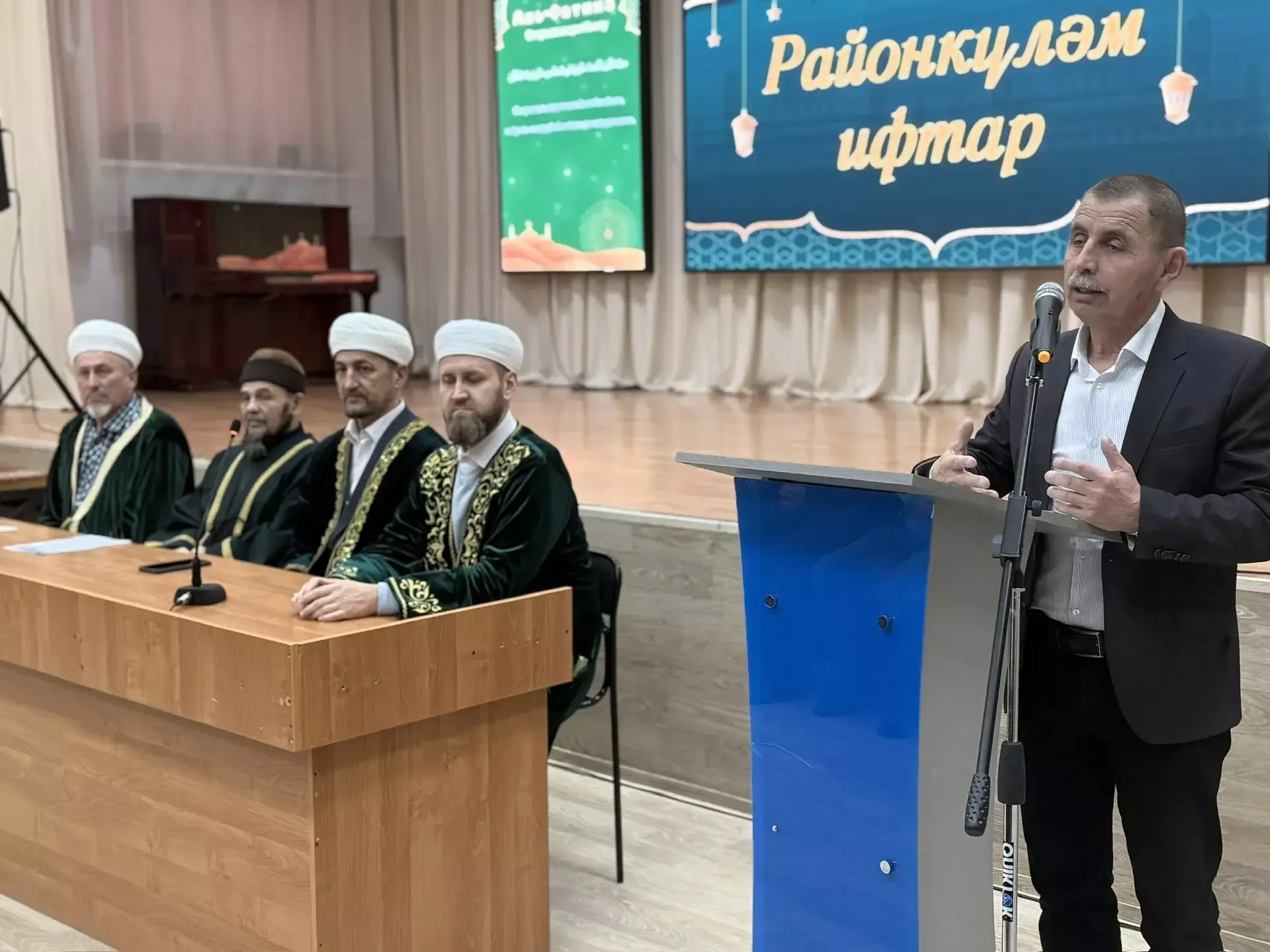 Мусульмане Мамадышского района собрались на районный ифтар