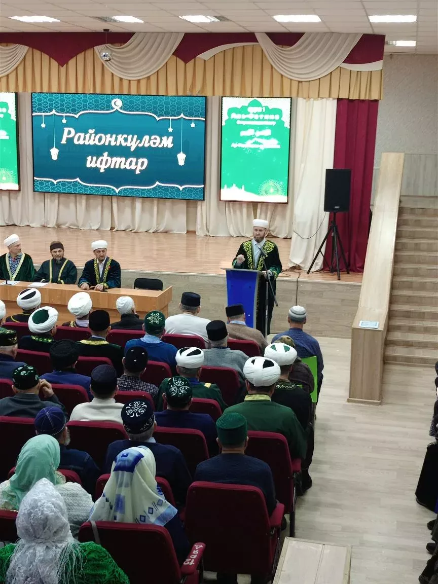 Мусульмане Мамадышского района собрались на районный ифтар