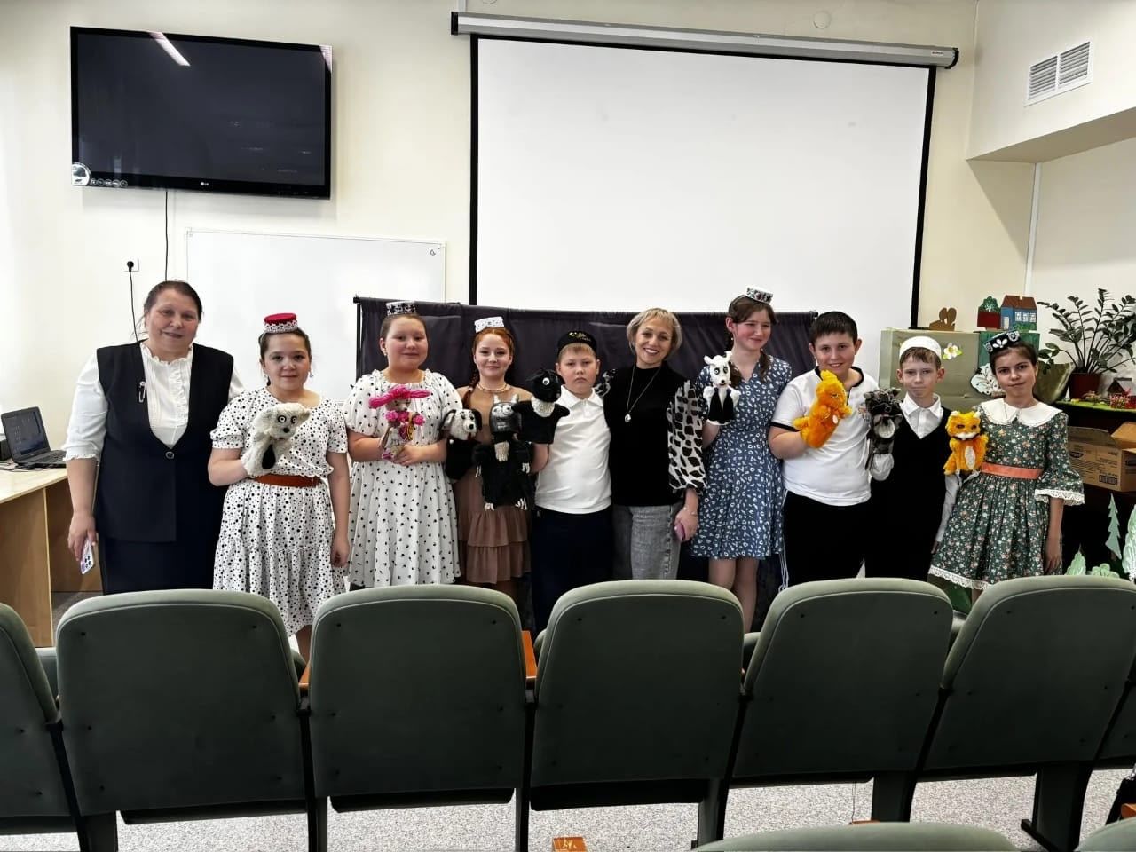 Юные артисты Олуязского лицея стали призёрами конференции имени Туфана Миннулина