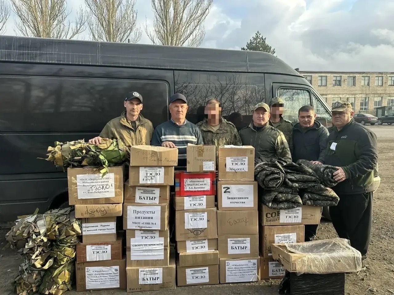 Глава Мамадышского района вернулся из зоны СВО с гуманитарной миссией