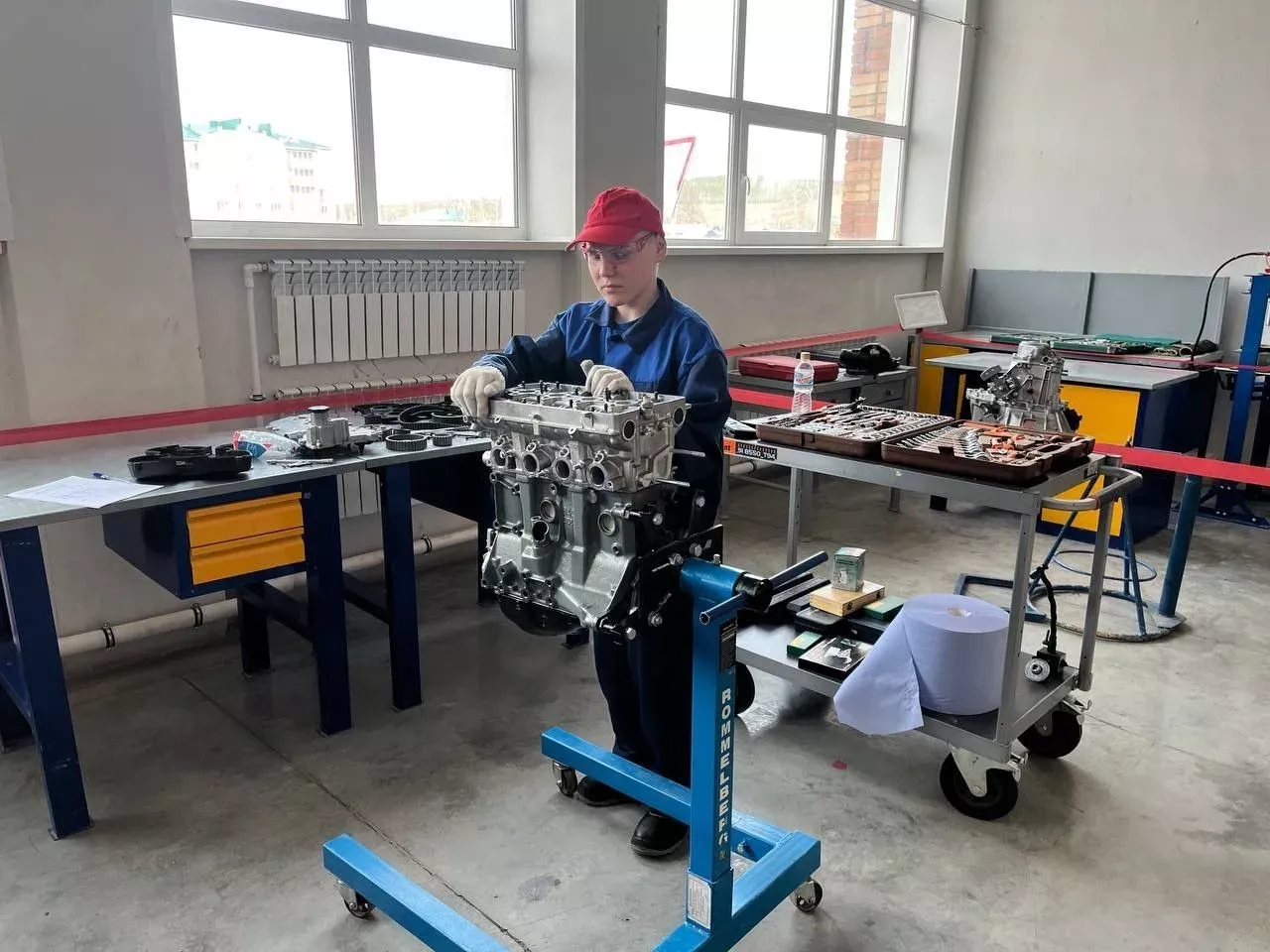 В Мамадыше проходит «Абилимпикс» по ремонту авто