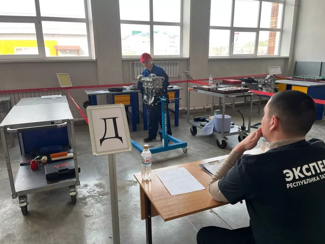 В Мамадыше проходит «Абилимпикс» по ремонту авто