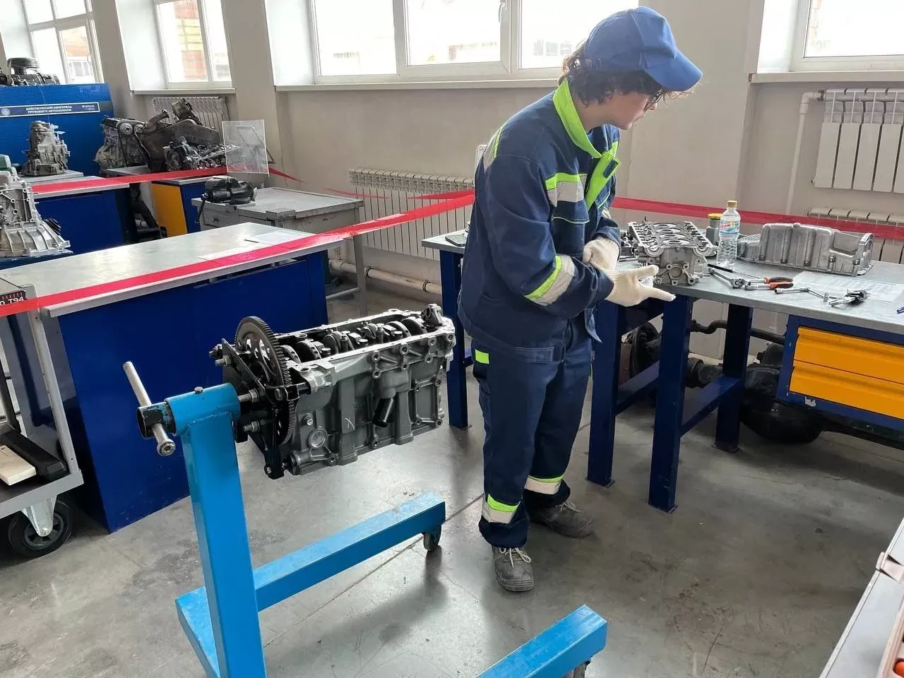 В Мамадыше проходит «Абилимпикс» по ремонту авто