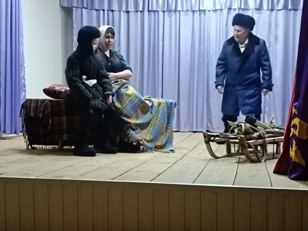 В Мамадышском районе показали спектакль «Счастье» в честь 81-й годовщины Победы