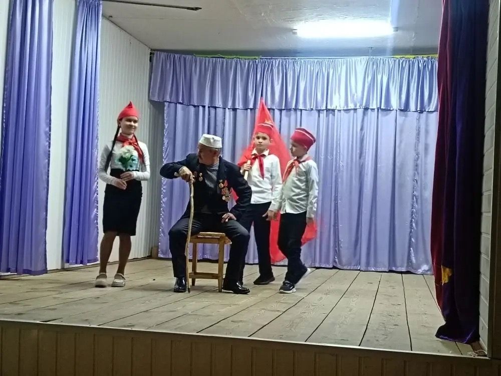 В Мамадышском районе показали спектакль «Счастье» в честь 81-й годовщины Победы