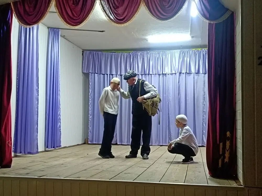 В Мамадышском районе показали спектакль «Счастье» в честь 81-й годовщины Победы