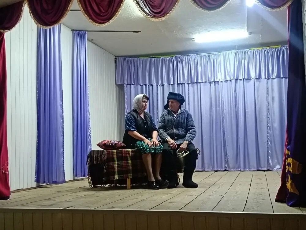 В Мамадышском районе показали спектакль «Счастье» в честь 81-й годовщины Победы