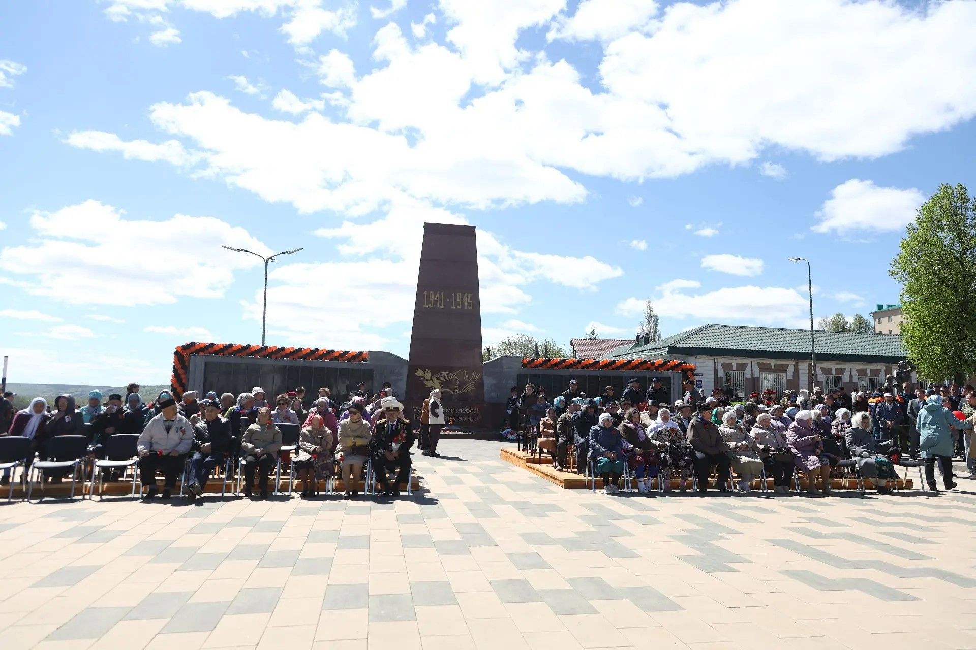 В Мамадыше прошёл парад Подбеды