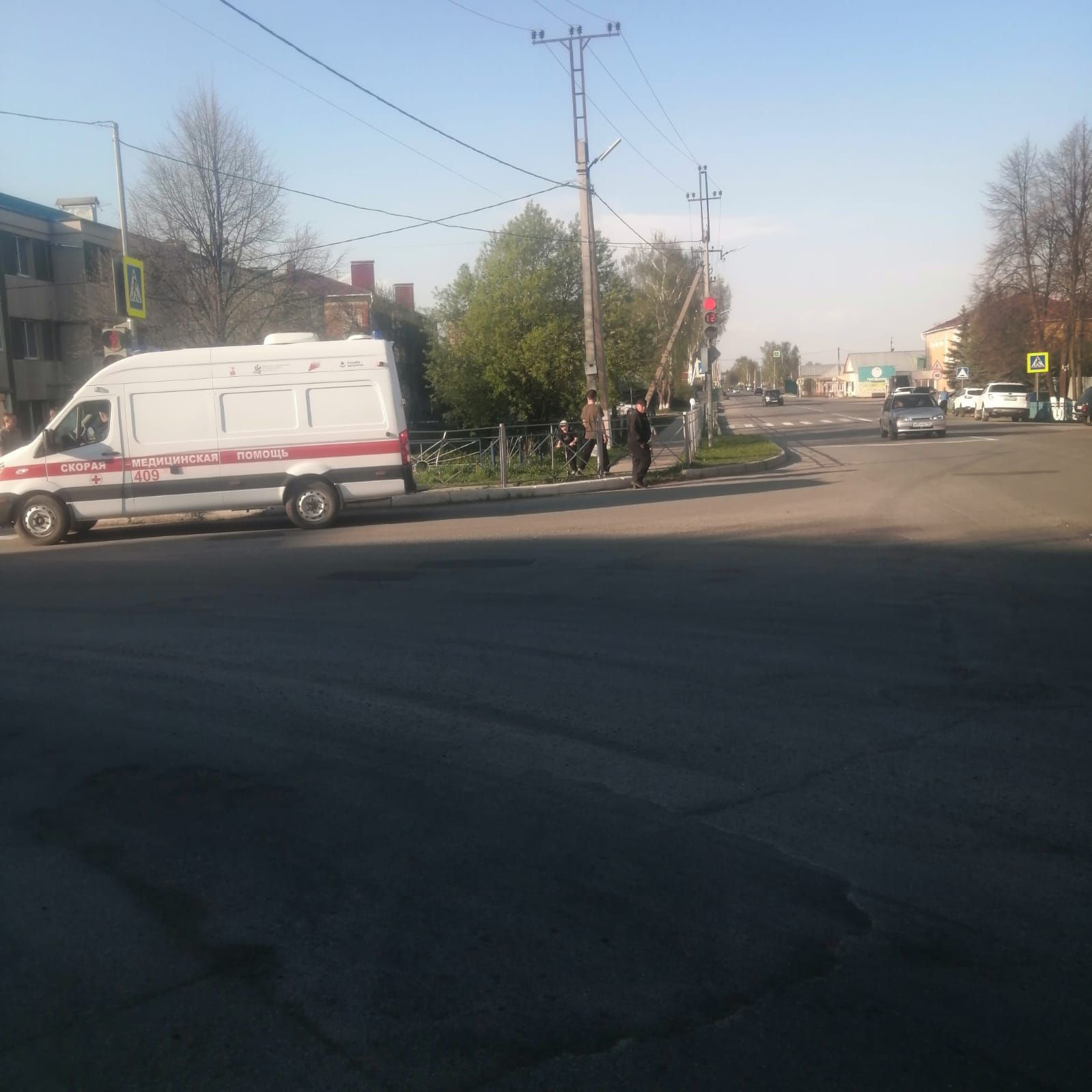В Мамадыше водитель автомобиля сбил ребенка на электросамокате