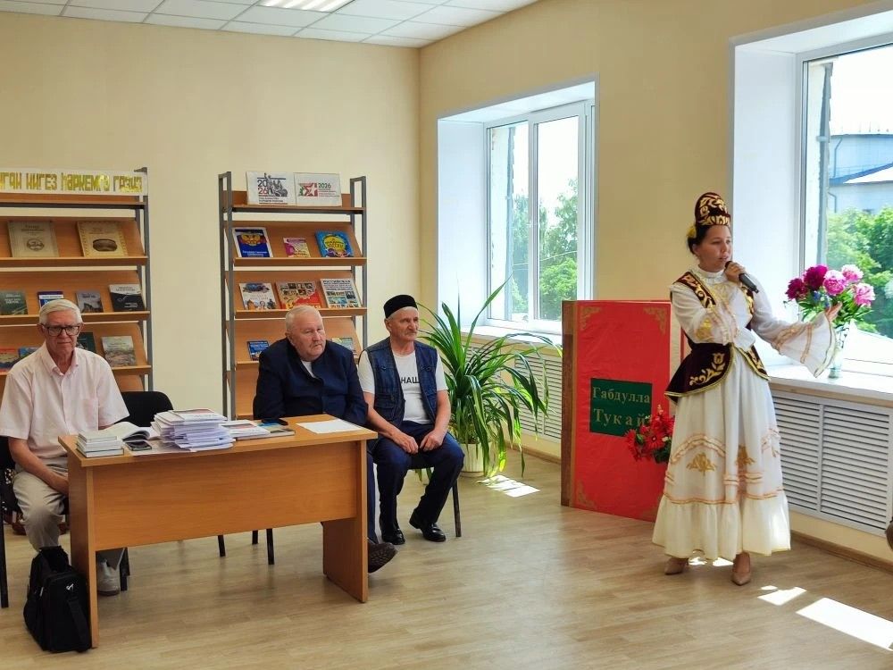 Литературный вечер «Казан утлары» состоялся в Мамадышской библиотеке