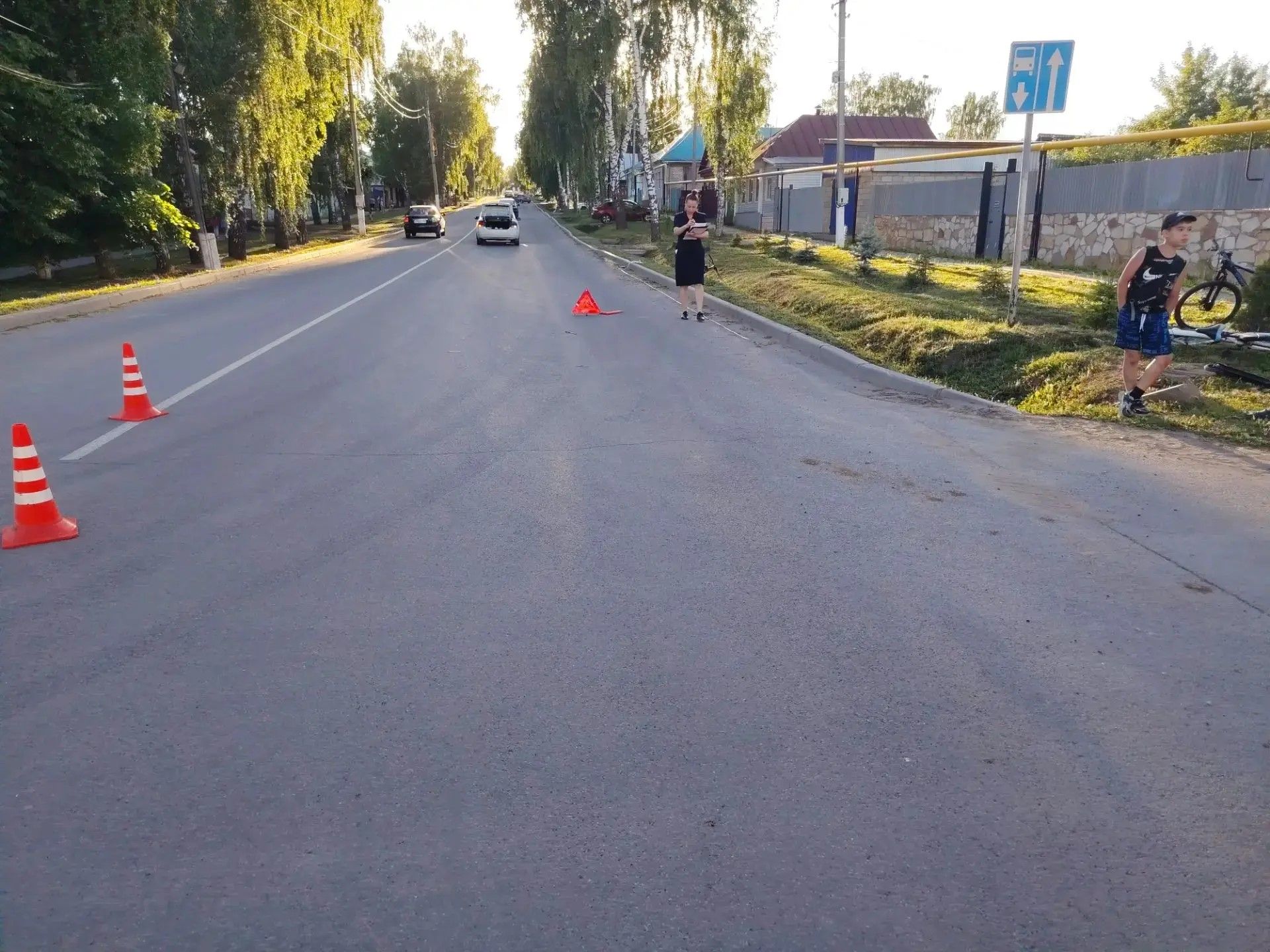 В Мамадыше произошло ДТП с участием велосипедиста