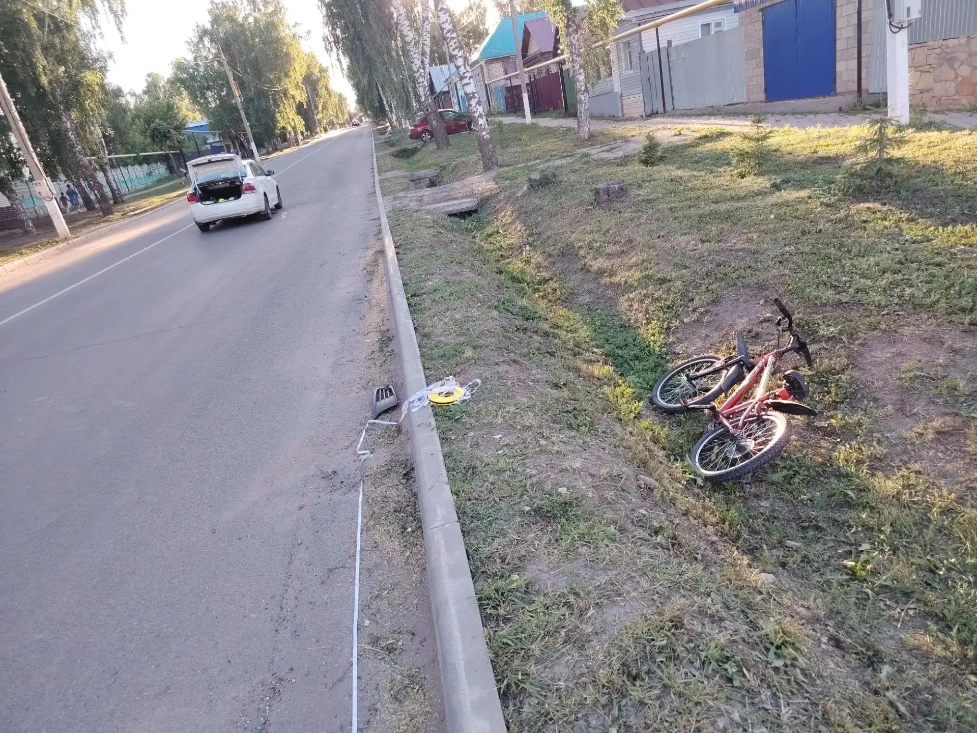 В Мамадыше произошло ДТП с участием велосипедиста