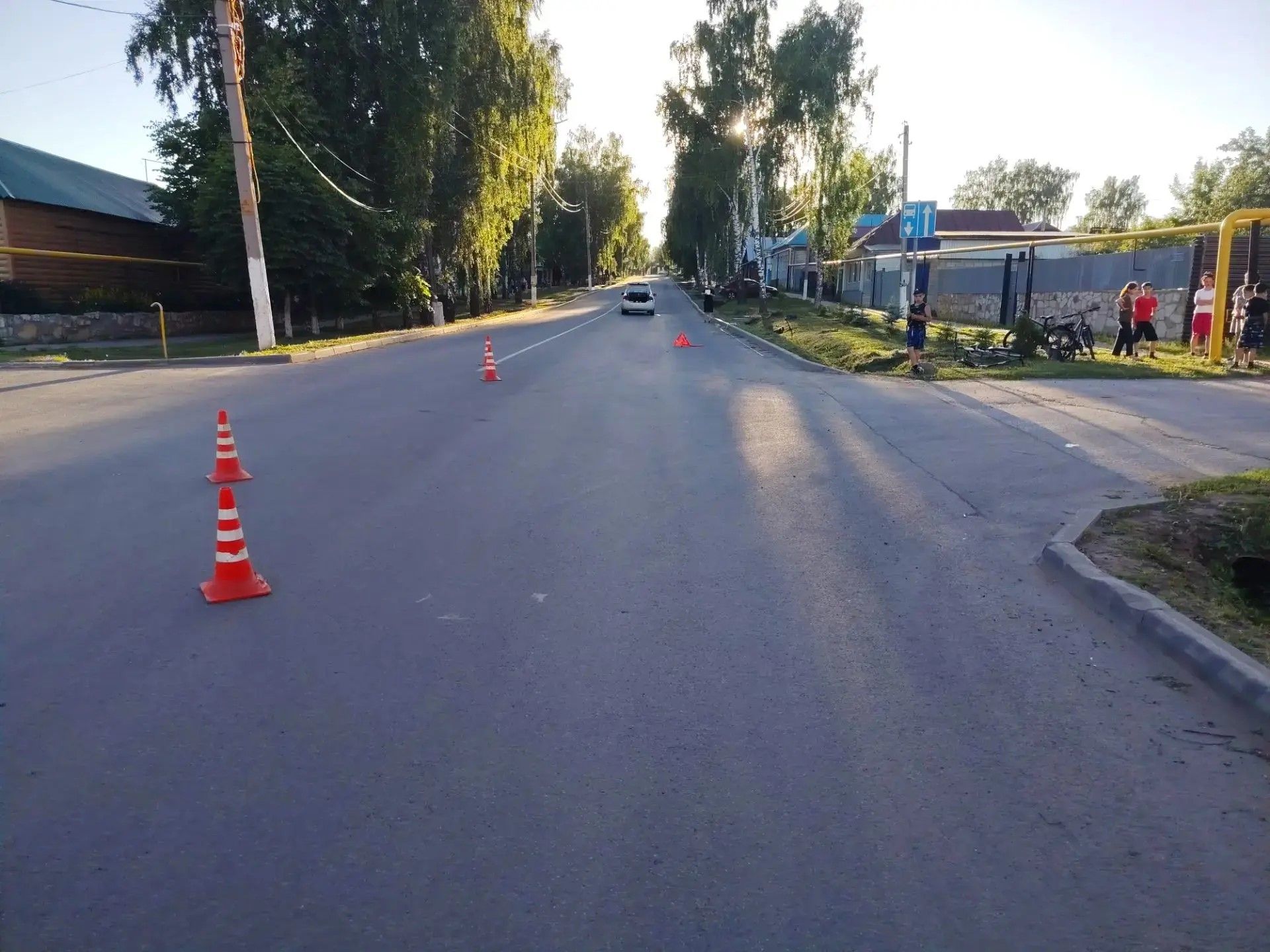 В Мамадыше произошло ДТП с участием велосипедиста