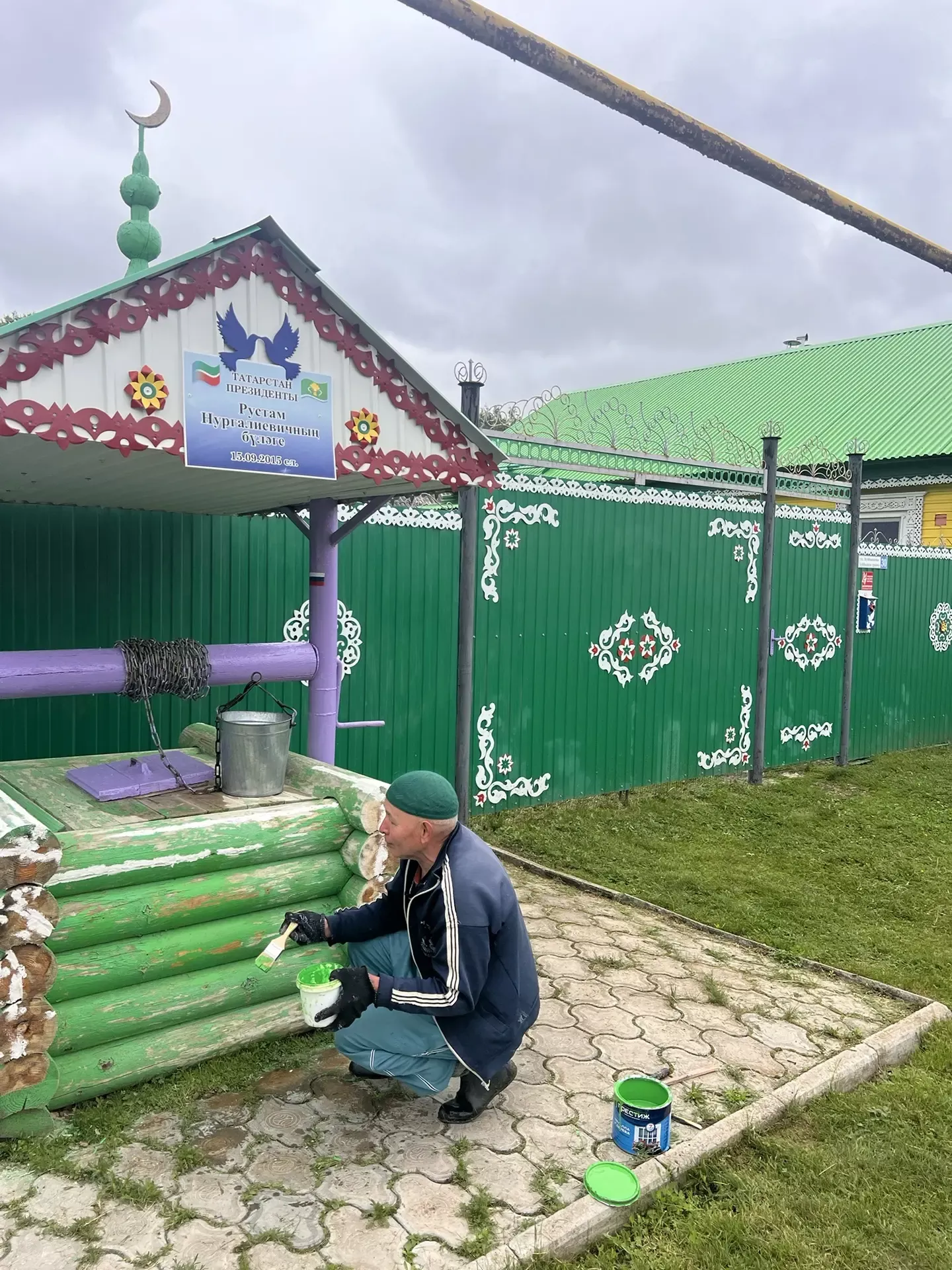 Здесь есть то место, где раньше кипела вся жизнь