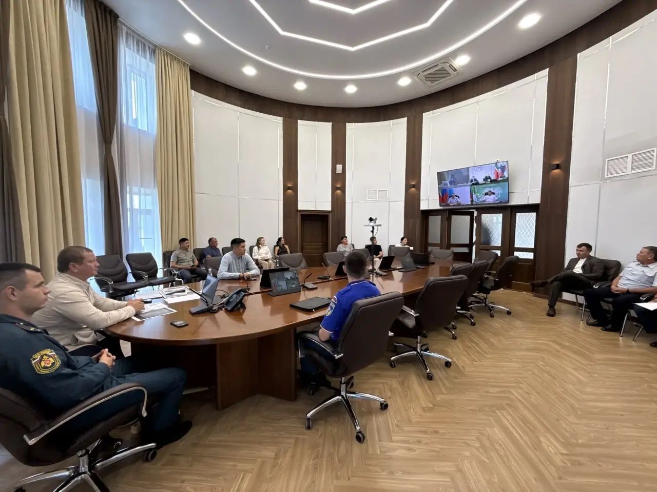 Глава района довёл до населения итоги заседания республиканской комиссии по ЧС