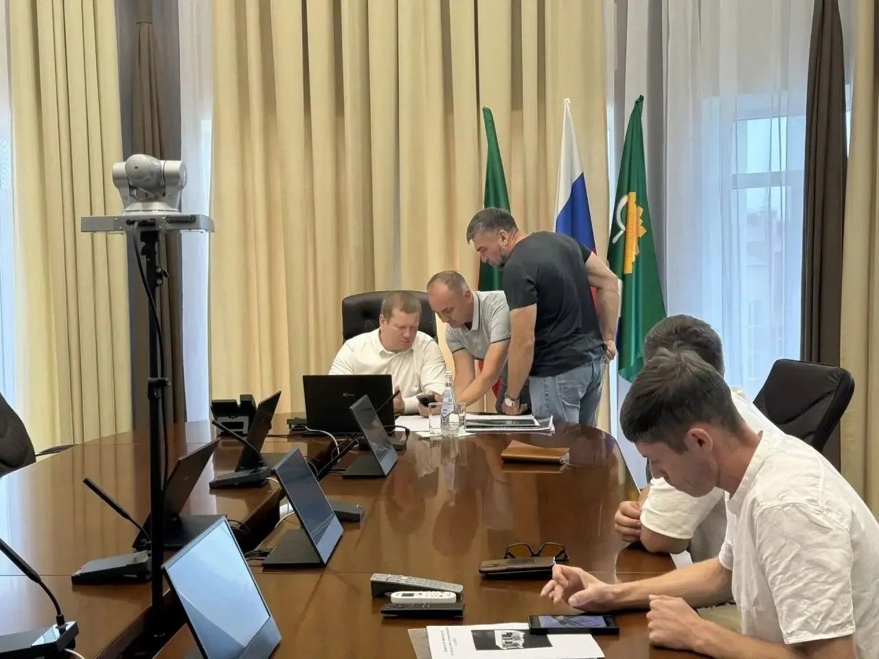 В Мамадыше рассмотрен инвестиционный проект по производству стройматериалов