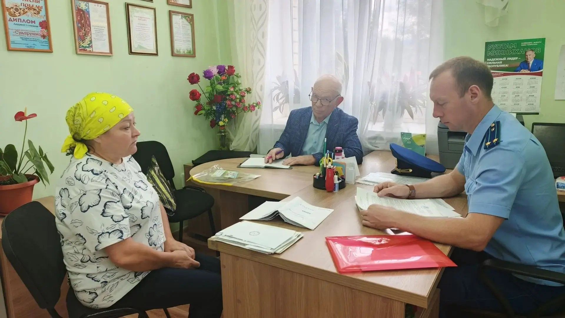 Прокурор Мамадышского района провёл выездной приём граждан