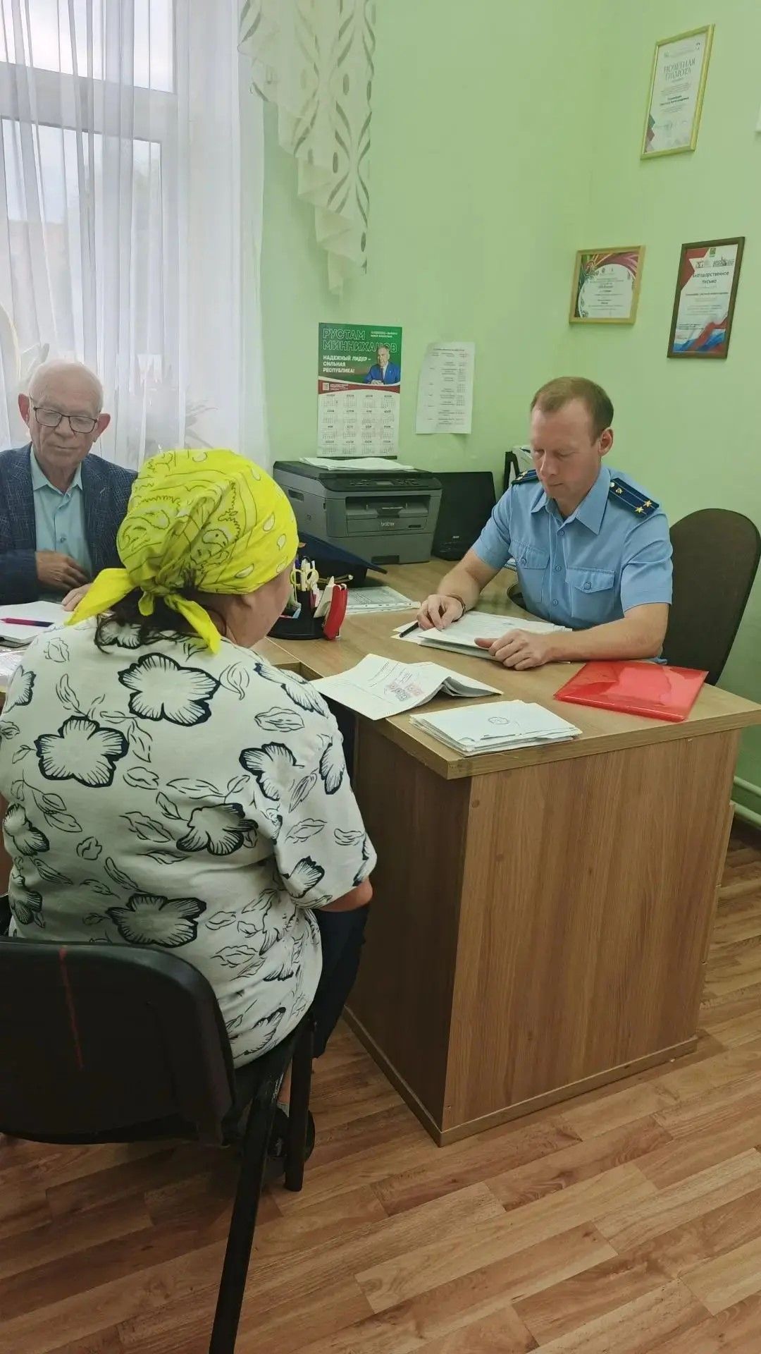Прокурор Мамадышского района провёл выездной приём граждан