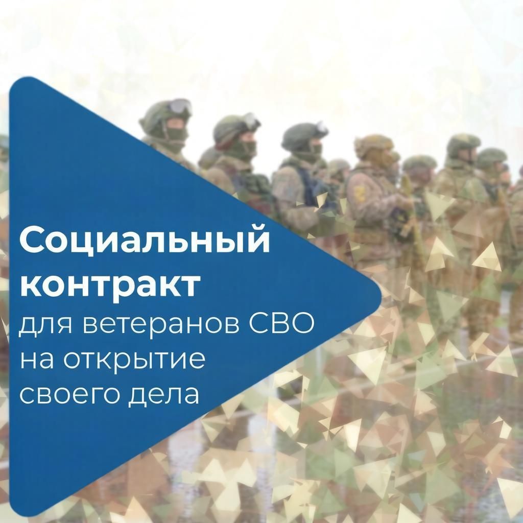 Новые правила соцконтракта для ветеранов СВО — 350 тысяч без учёта доходов