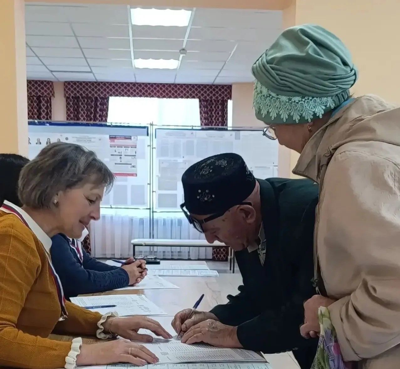 В Шадчинском сельском поселении старшее поколение задаёт тон на выборах