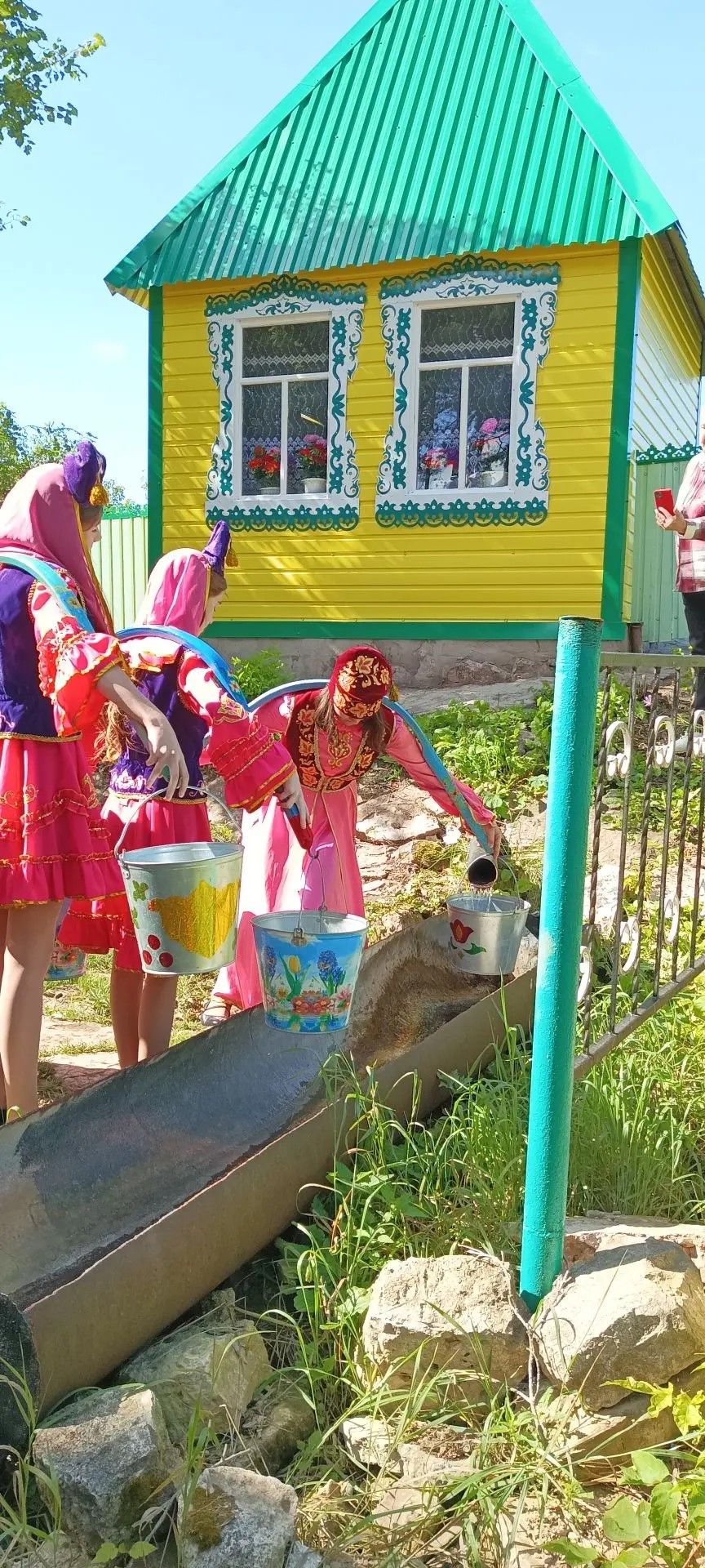 Обновлённый родник в Кемеш Куле стал поводом для большого сельского праздника