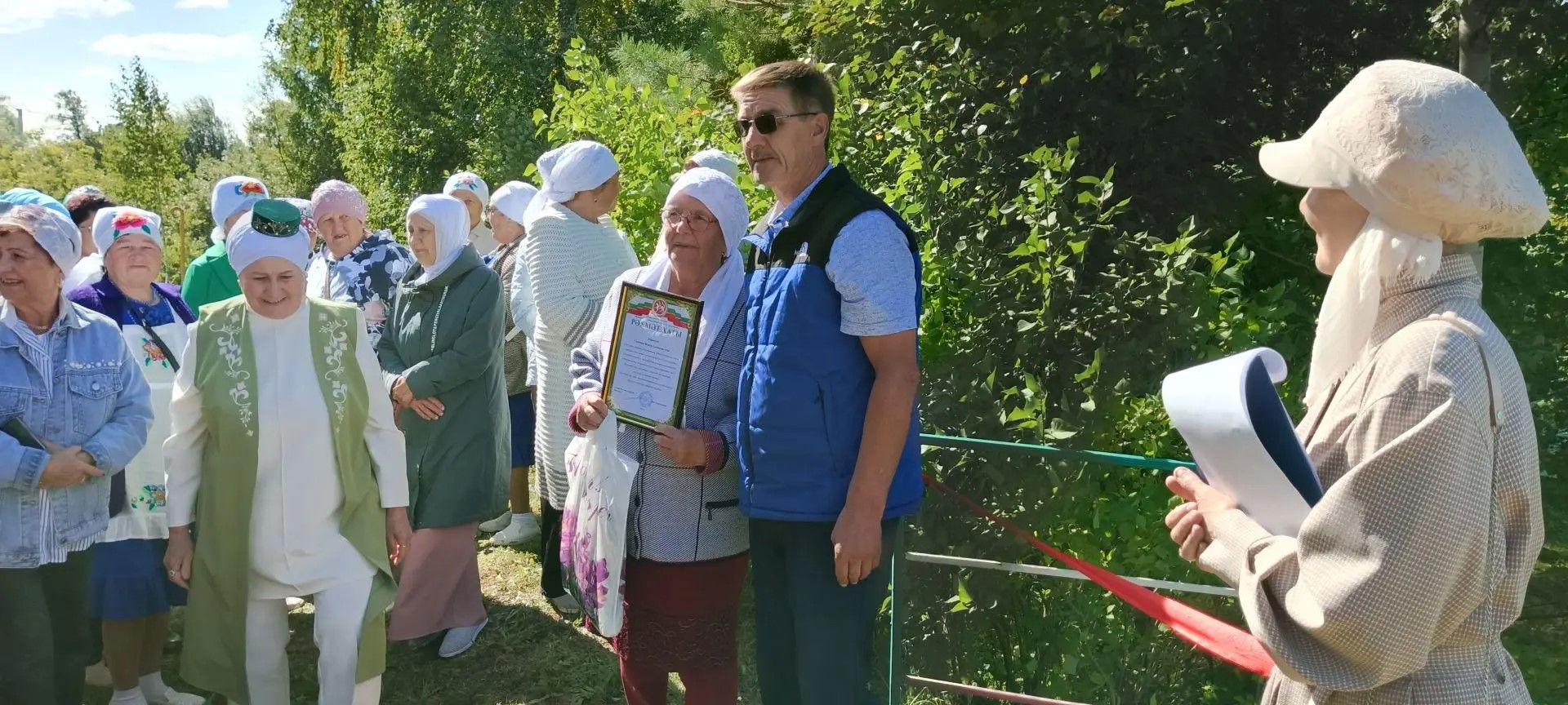 Обновлённый родник в Кемеш Куле стал поводом для большого сельского праздника