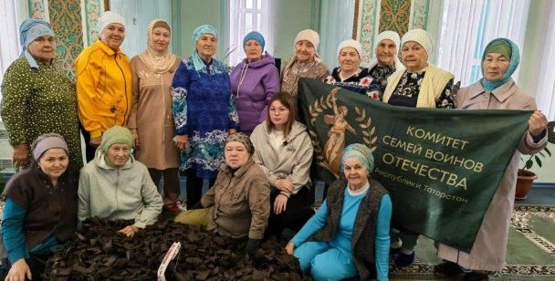 Участник СВО встретился с волонерами в Мамадыше