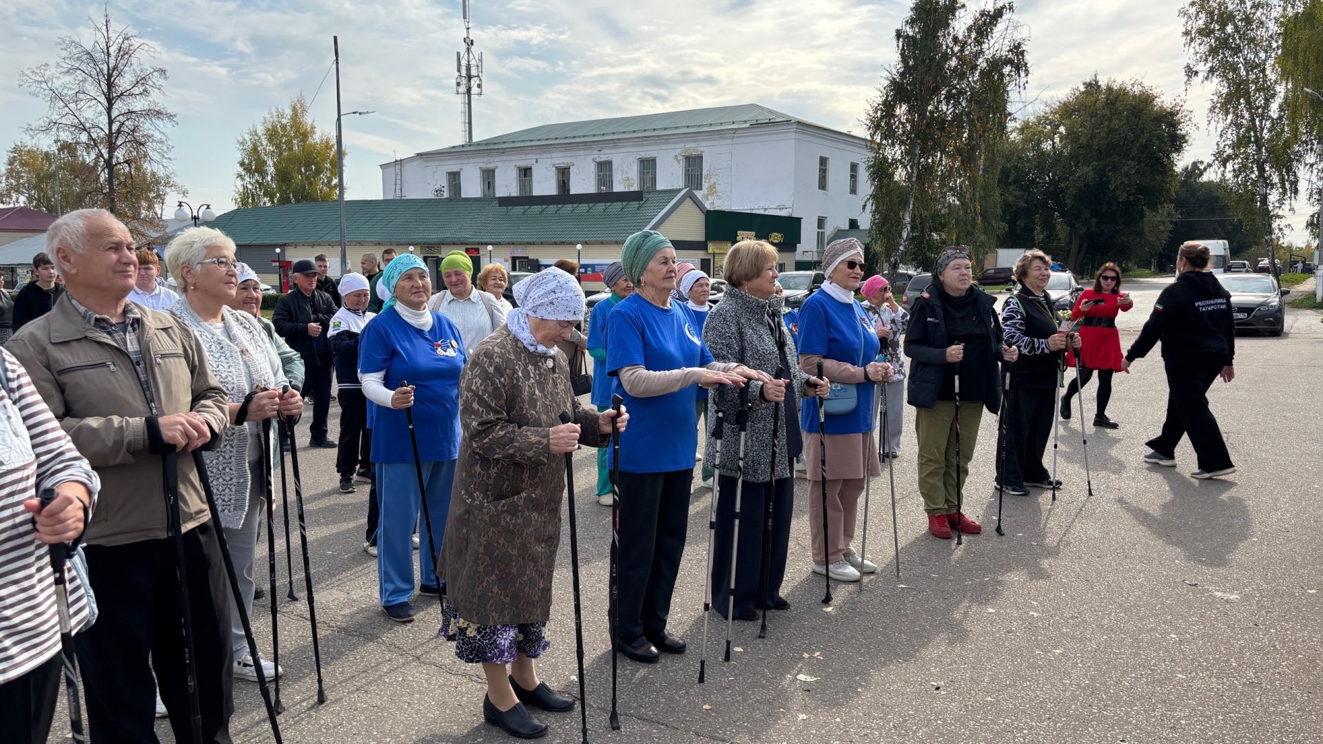 В Мамадыше прошла акция «Десять тысяч шагов к здоровью»