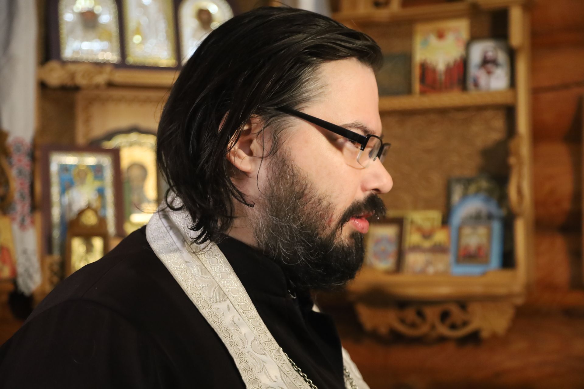 В Мамадыше отмечают православный праздник - Крещение Господне: фоторепортаж