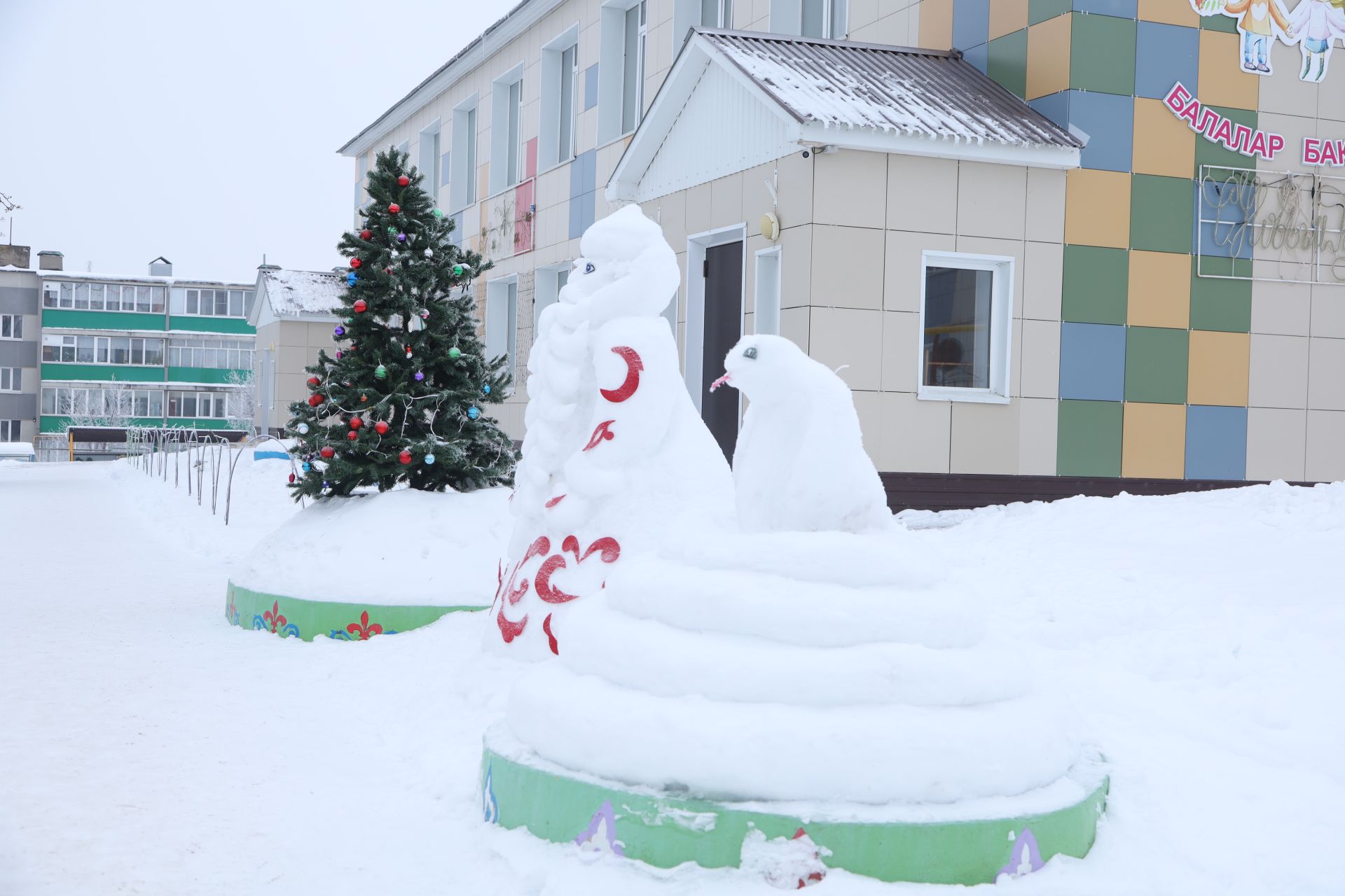 Новогоднее оформление города Мамадыш