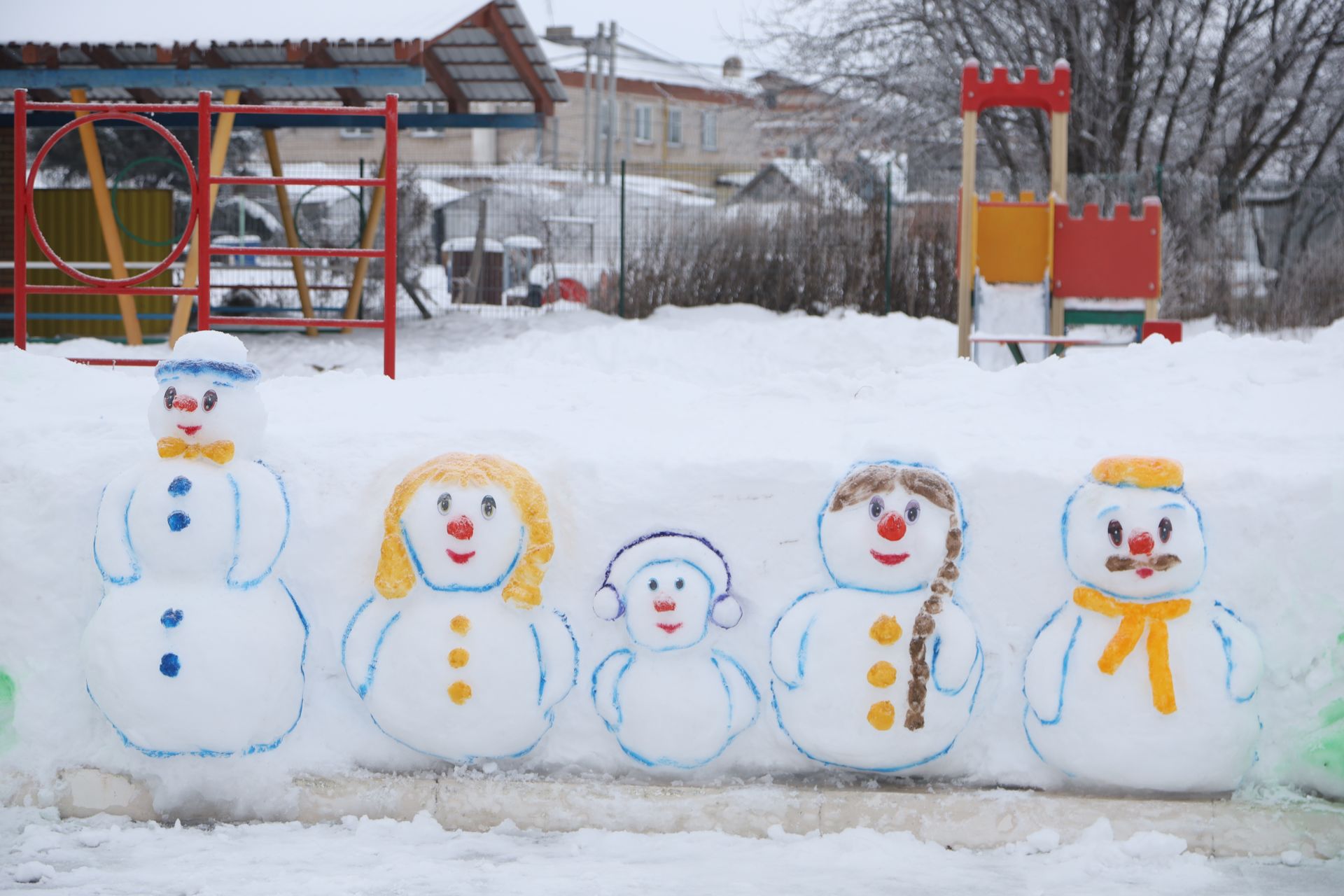 Новогоднее оформление города Мамадыш