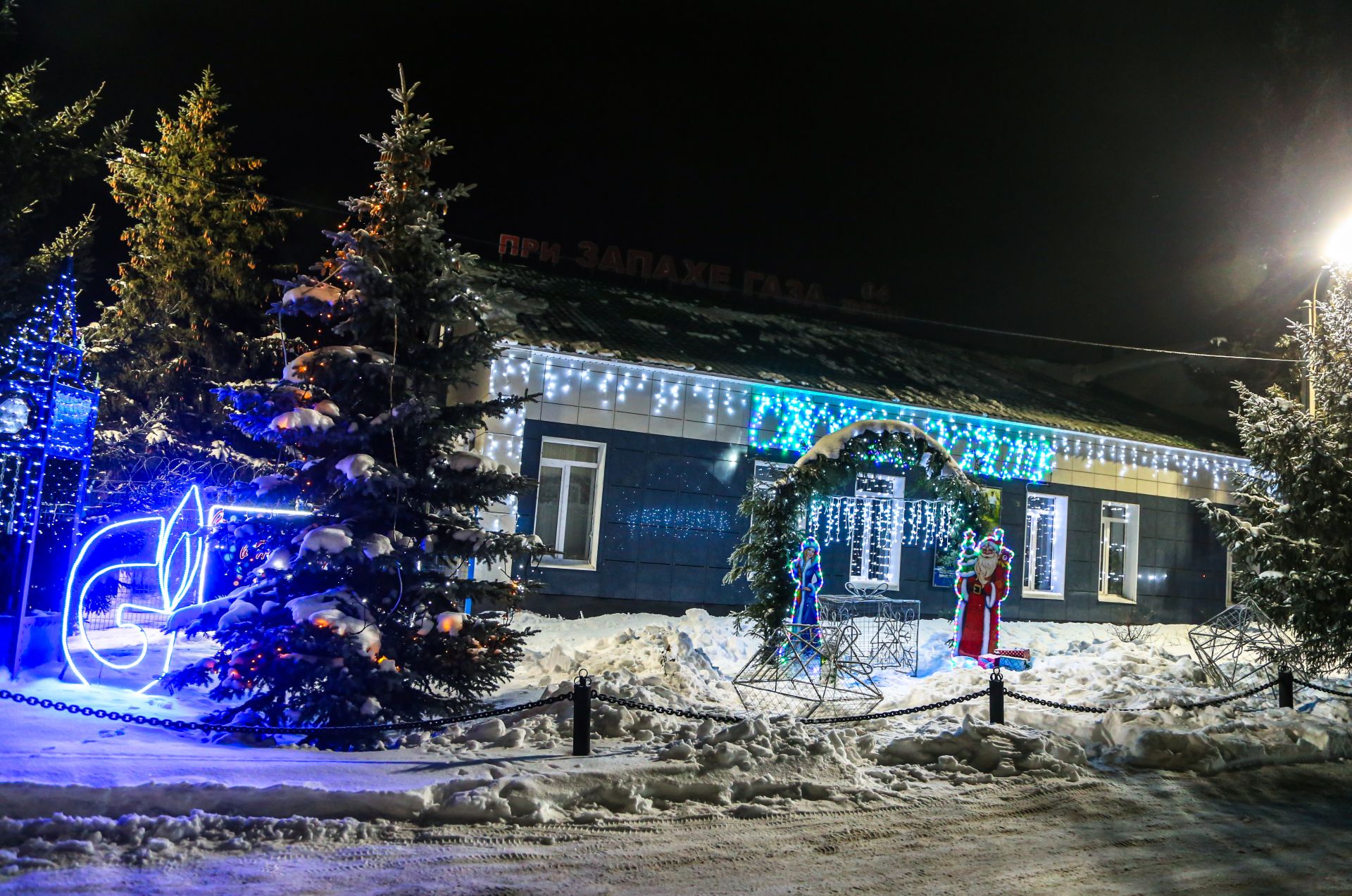 Новогоднее оформление города Мамадыш