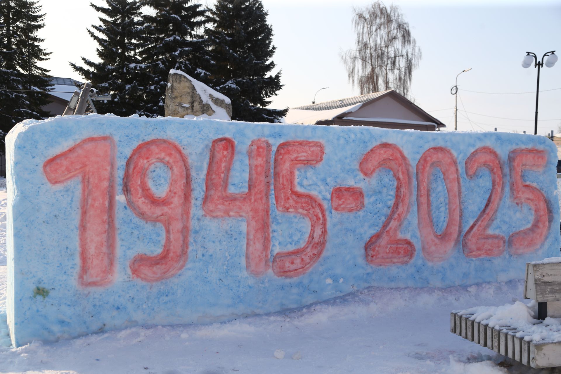 Новогоднее оформление города Мамадыш