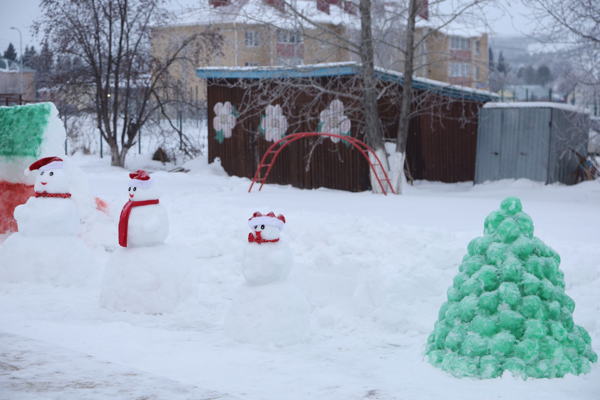 Новогоднее оформление города Мамадыш