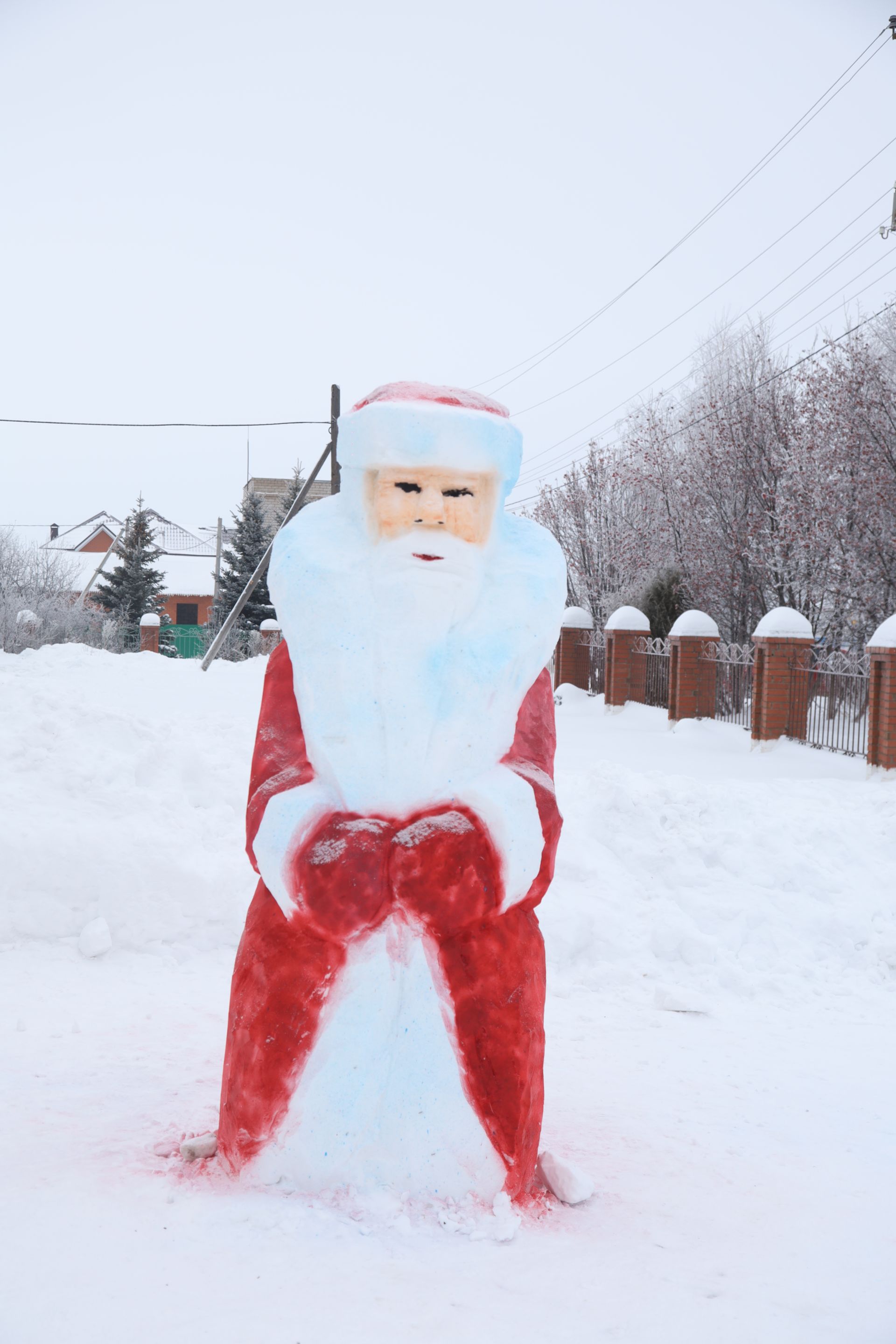 Новогоднее оформление города Мамадыш