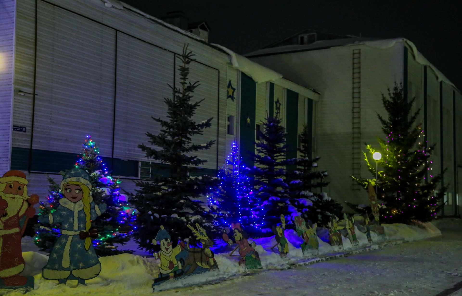 Новогоднее оформление города Мамадыш