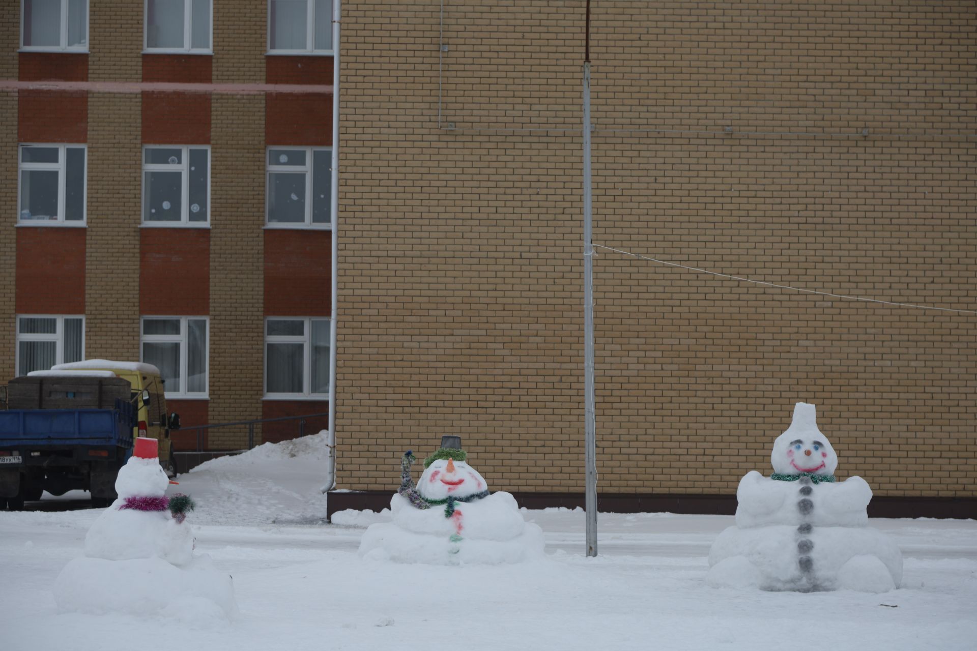 Новогоднее оформление города Мамадыш