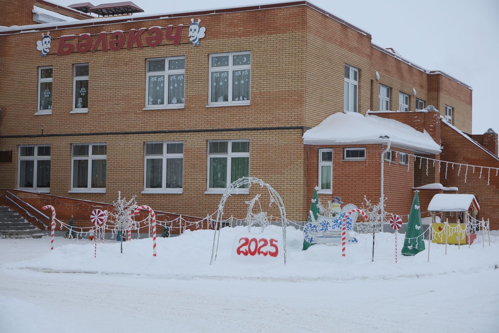 Новогоднее оформление города Мамадыш