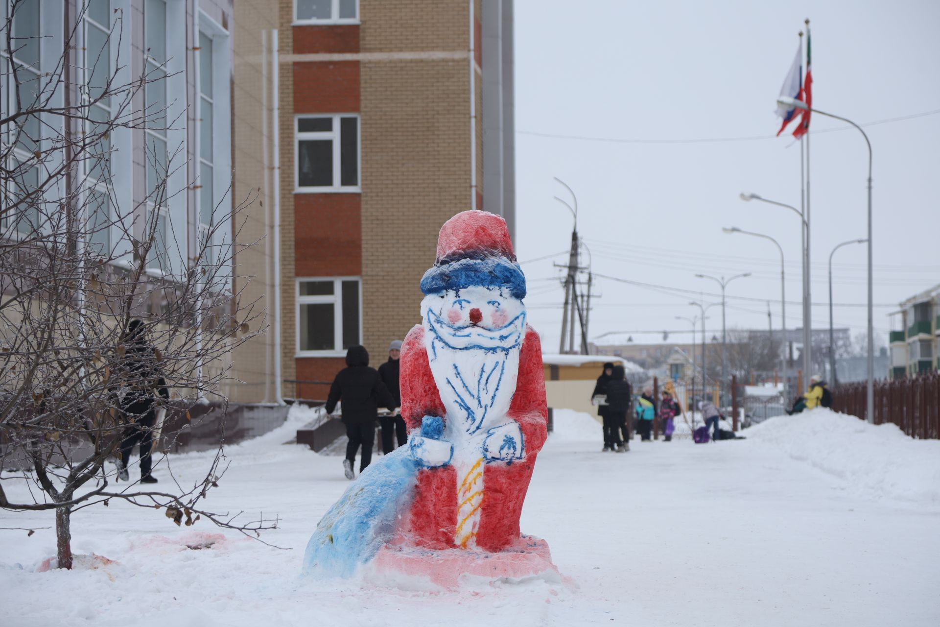 Новогоднее оформление города Мамадыш