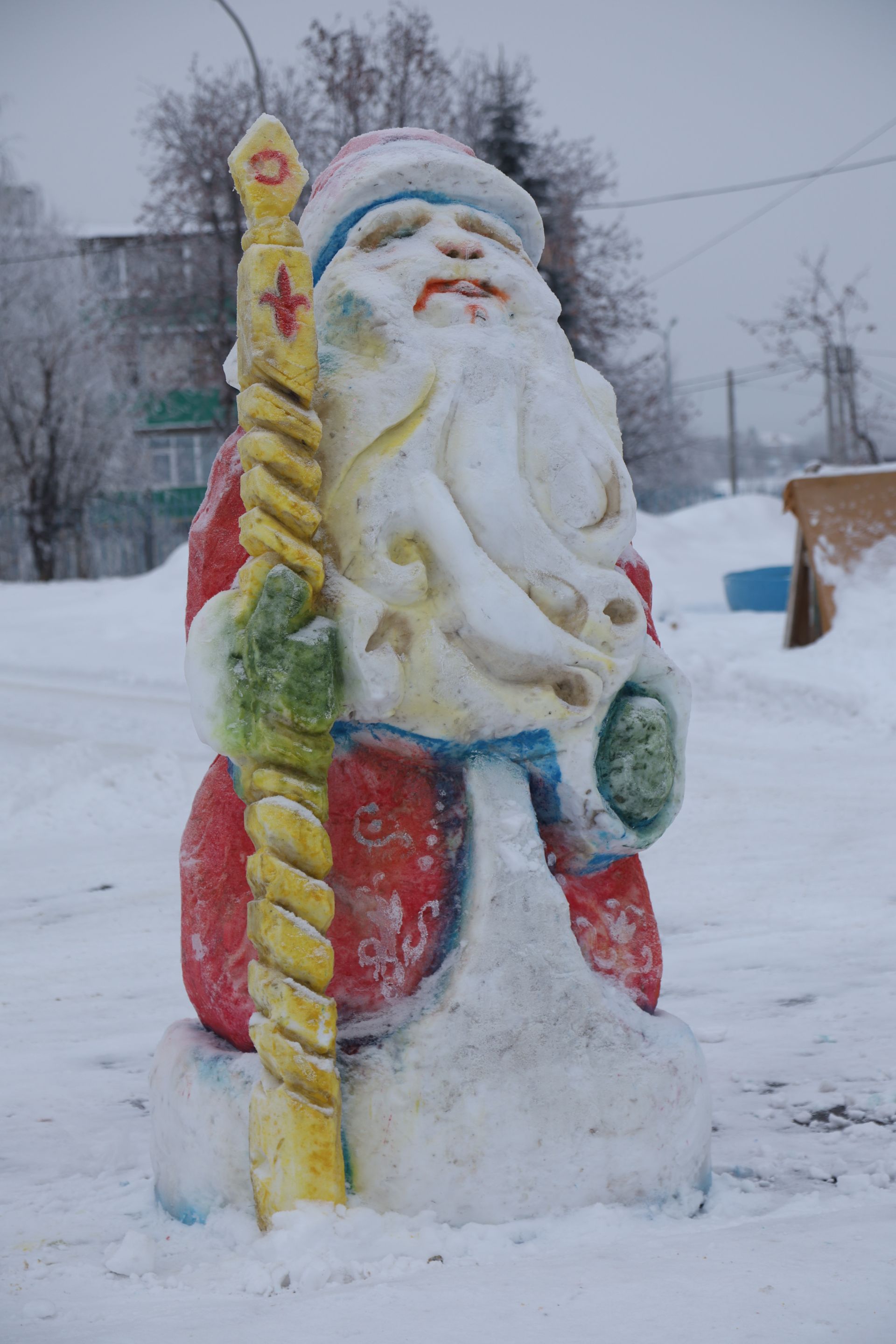 Новогоднее оформление города Мамадыш