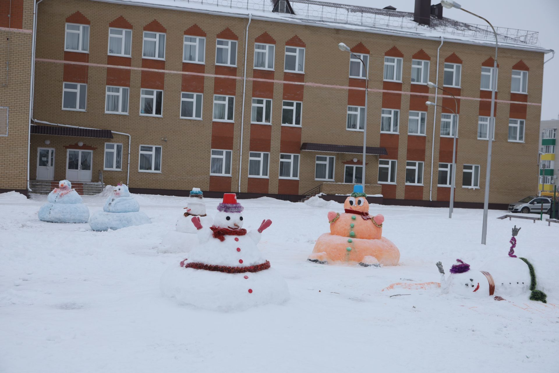 Новогоднее оформление города Мамадыш