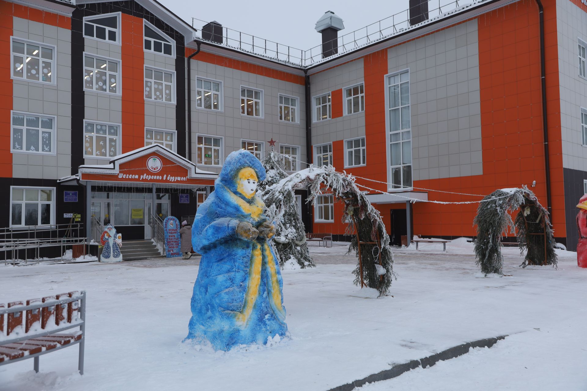 Новогоднее оформление города Мамадыш