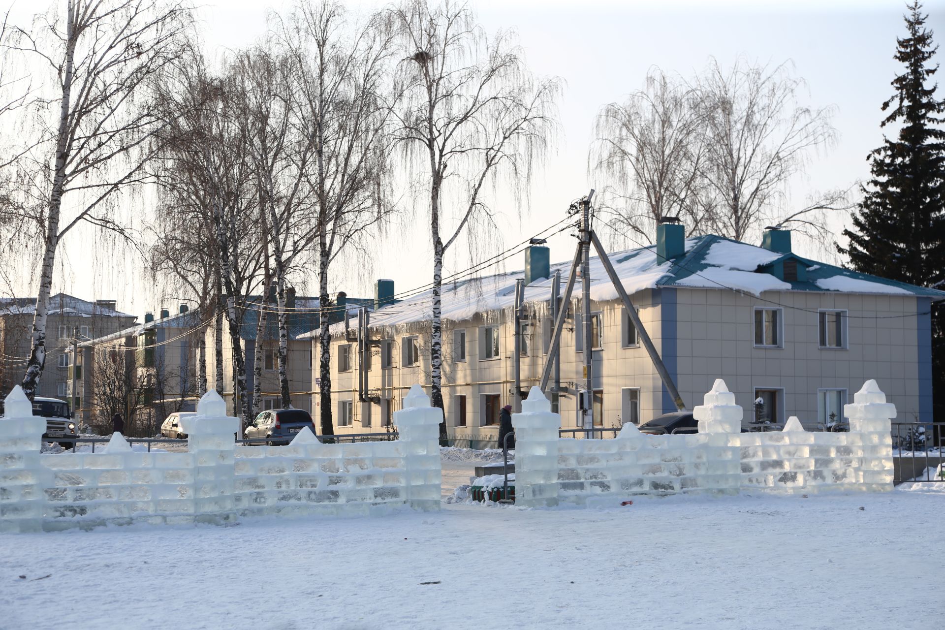 Новогоднее оформление города Мамадыш