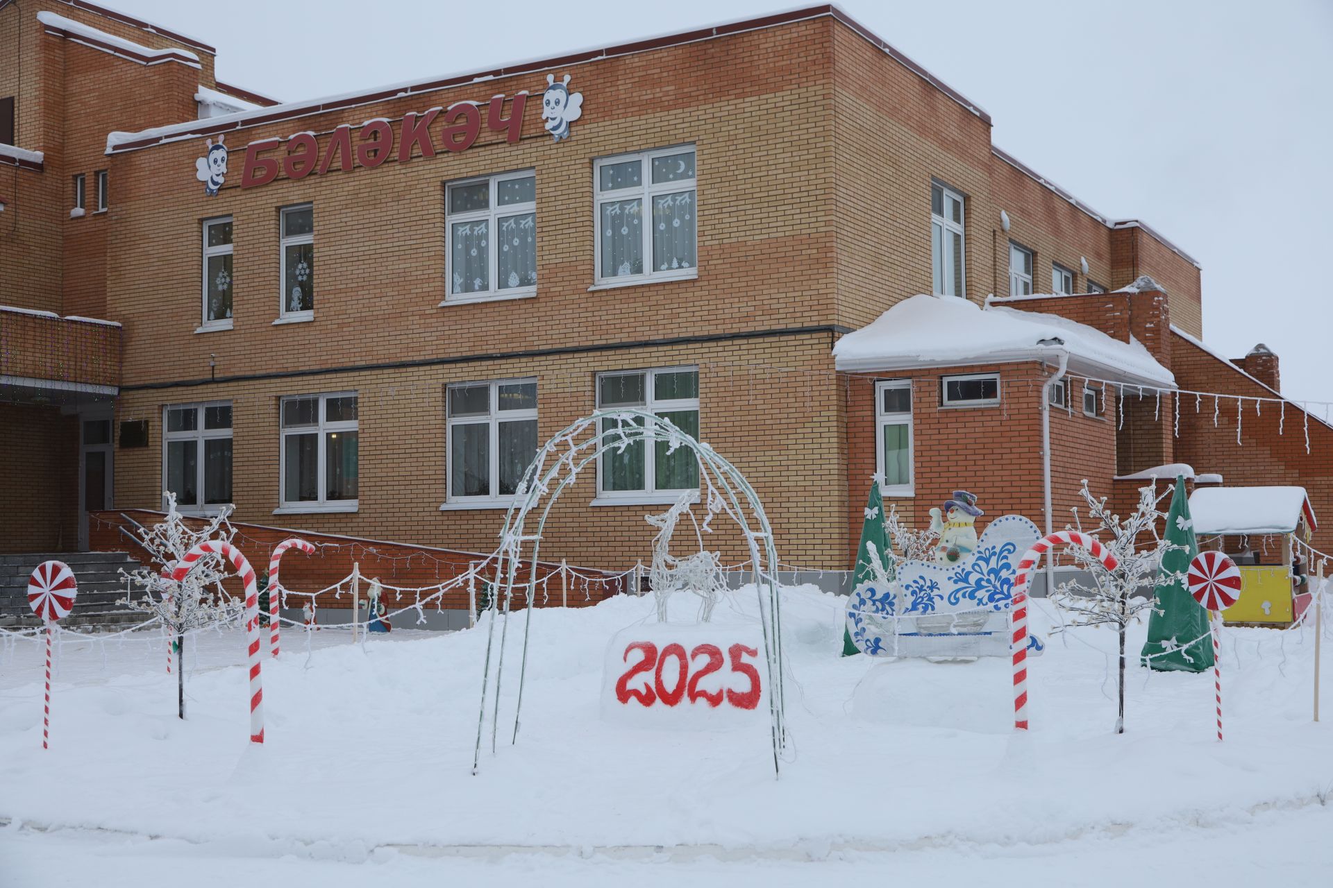 Новогоднее оформление города Мамадыш