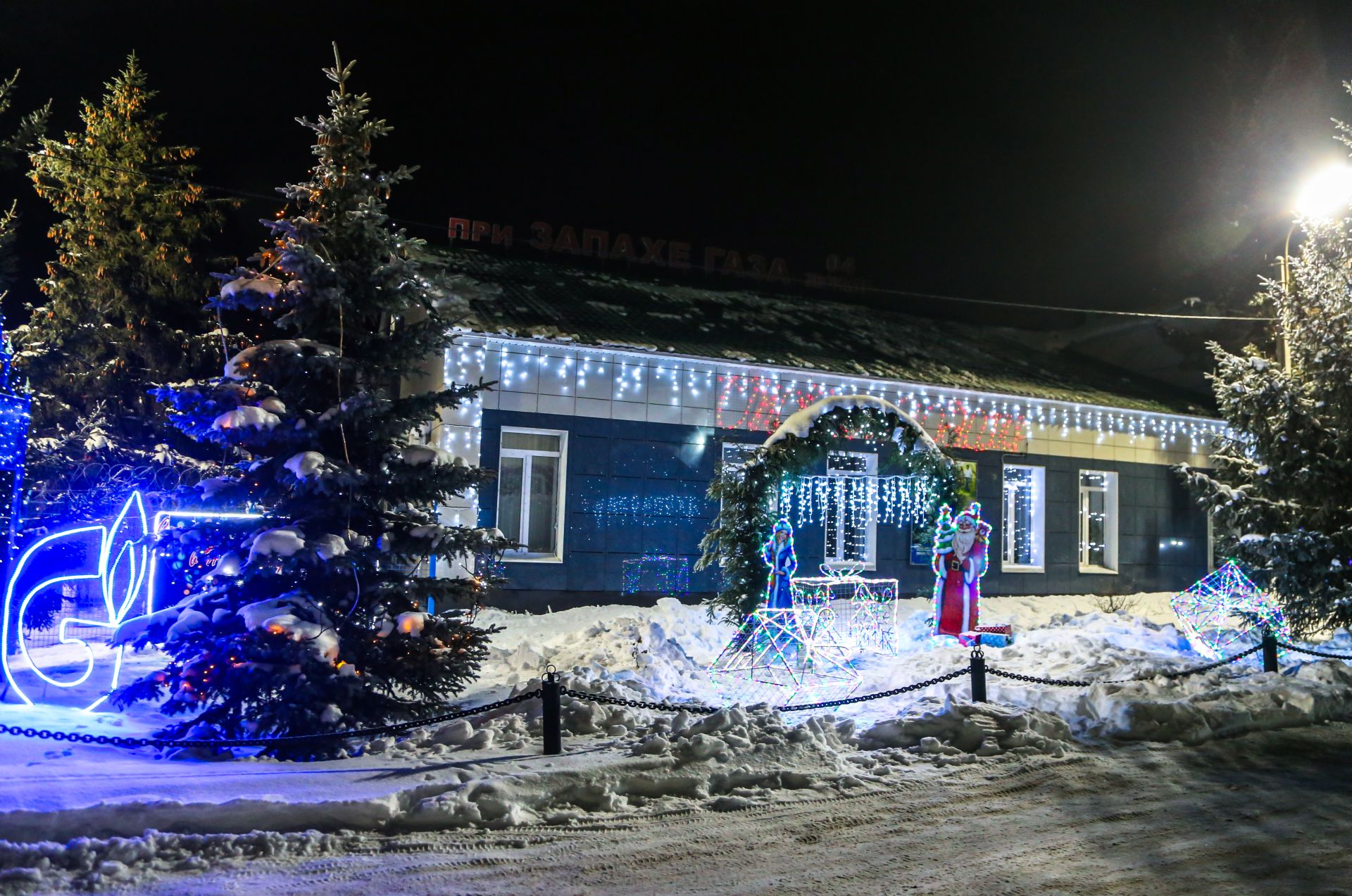 Новогоднее оформление города Мамадыш