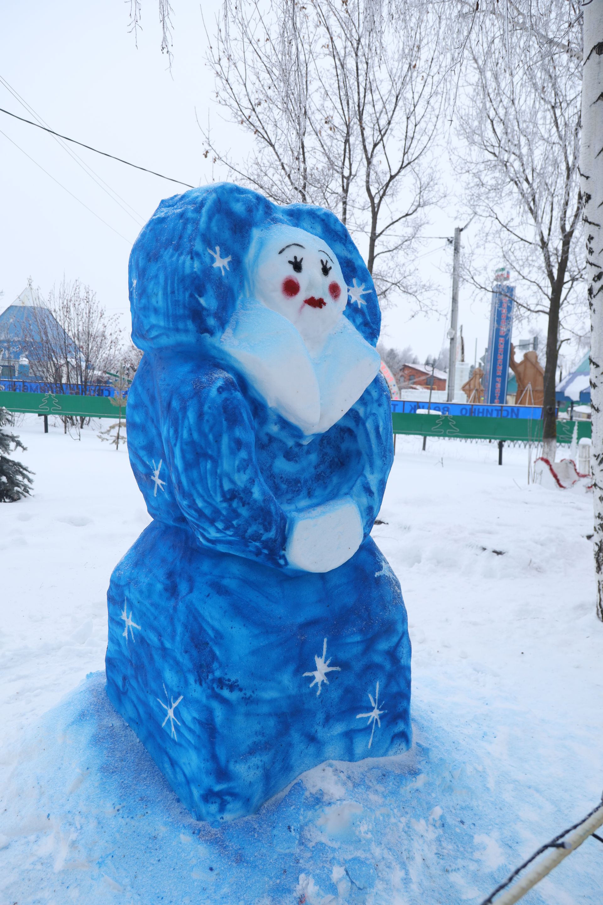 Новогоднее оформление города Мамадыш